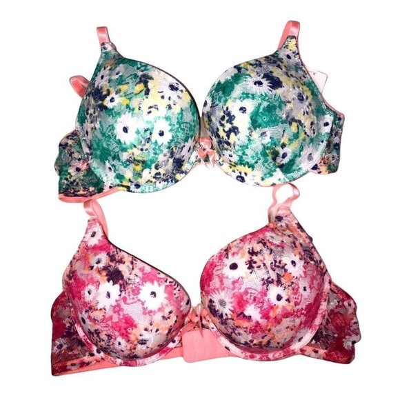 Hers by Herman Size 36B Bras & Underwear Large Lace Bundle Lot NWT Floral New - Picture 2 of 7